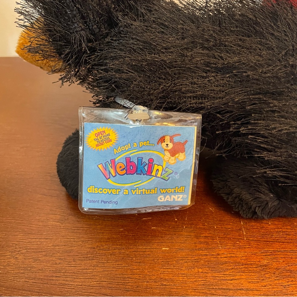 GANZ Webkinz Black Bear WITH TAG - Picture 3 of 9